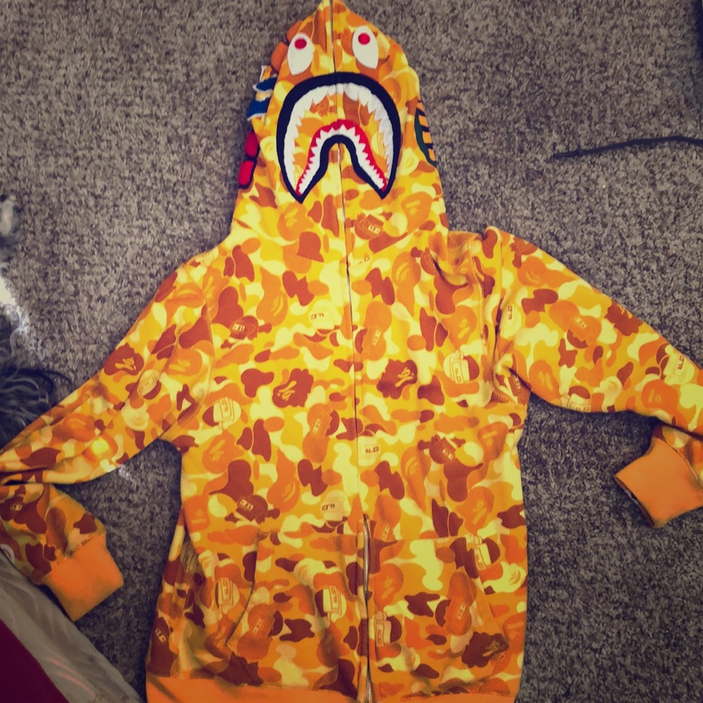 Bape shark hoodie